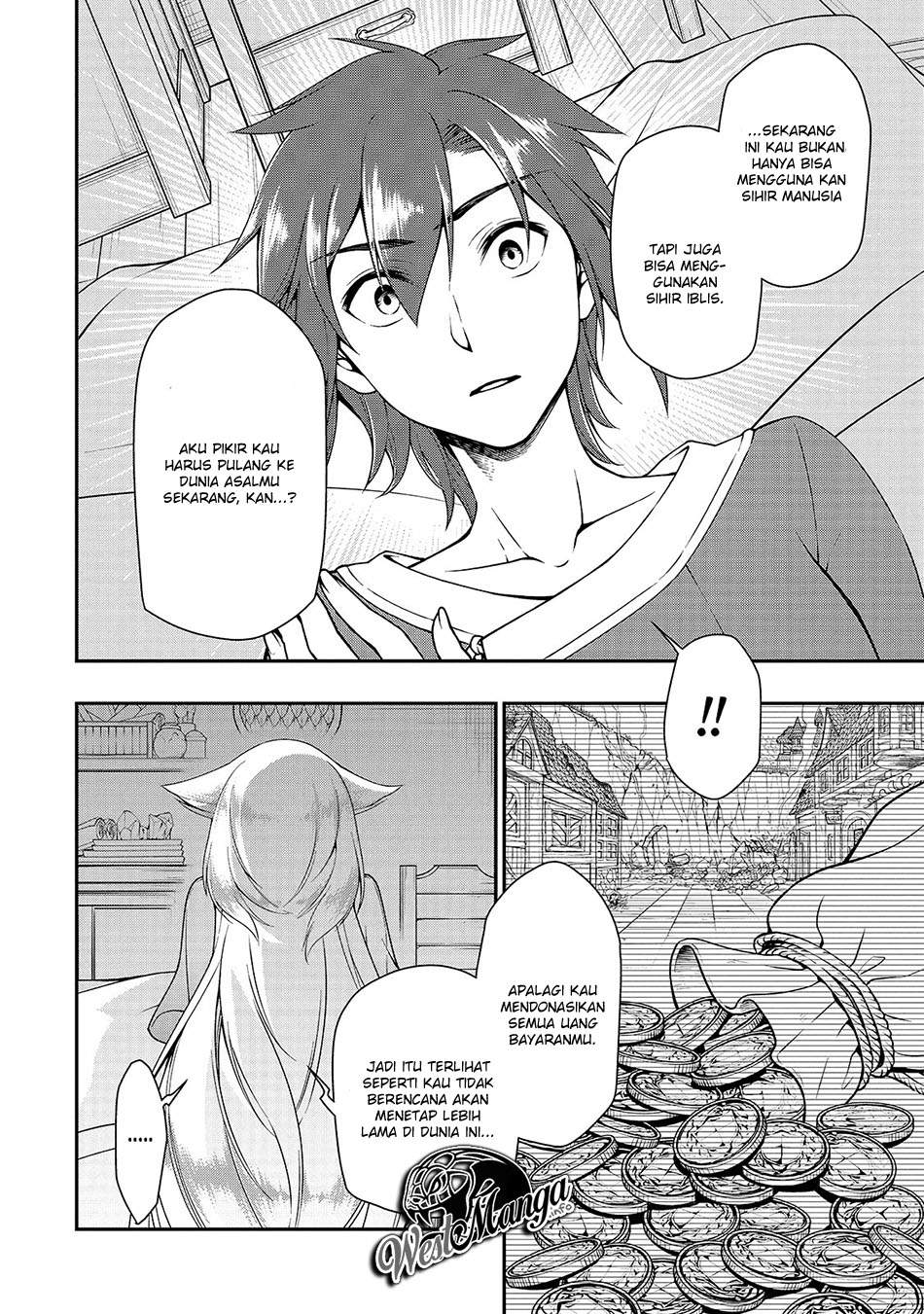 Lv2 kara Cheat datta Moto Yuusha Kouho no Mattari Isekai Life Chapter 14 Bahasa Indonesia