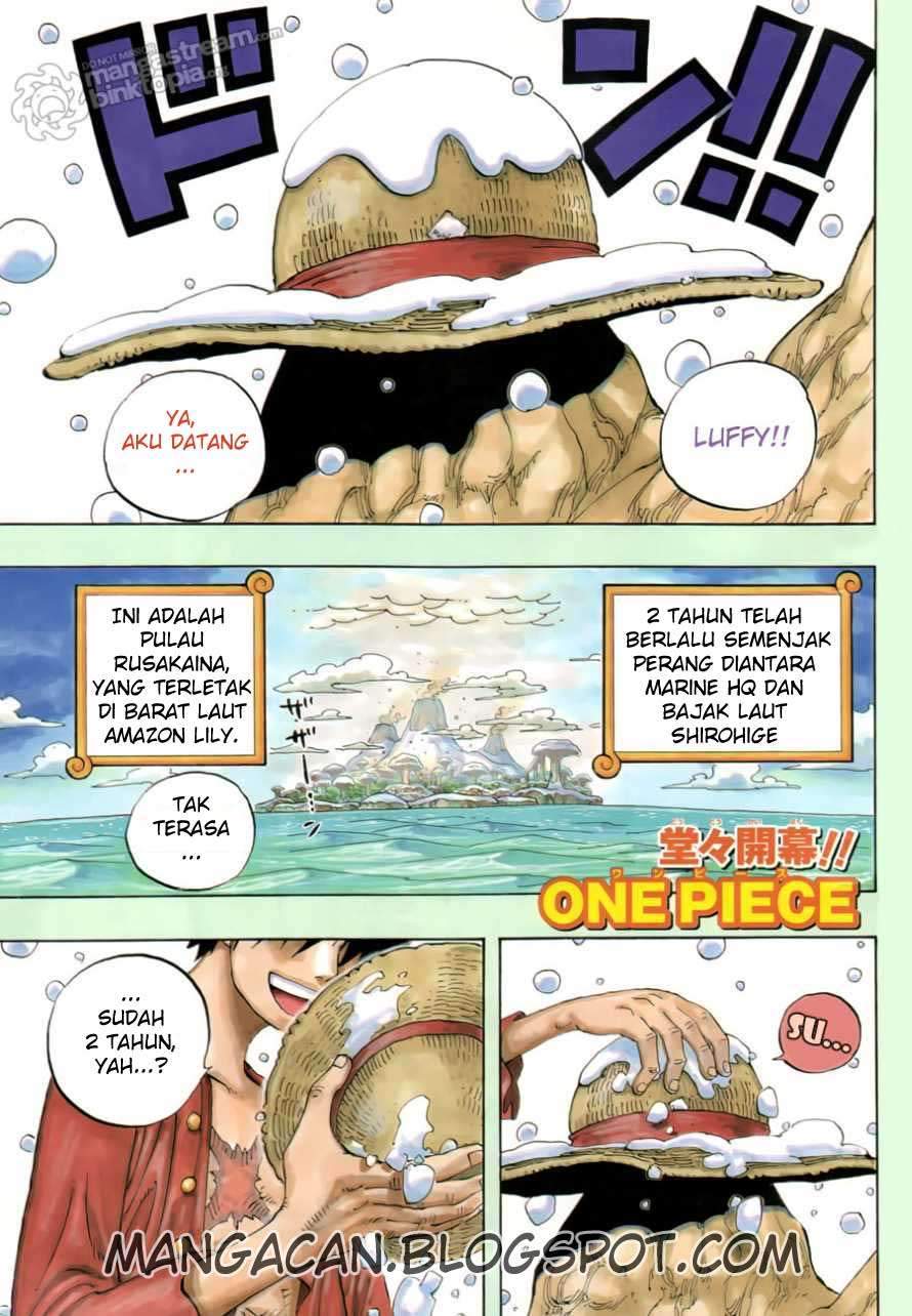 One Piece Chapter 598 Bahasa Indonesia