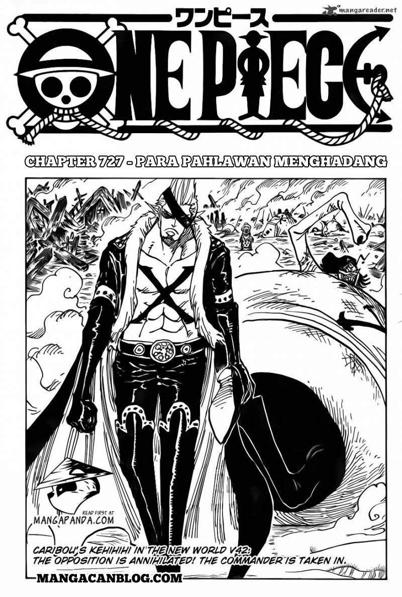 One Piece Chapter 727 Bahasa Indonesia