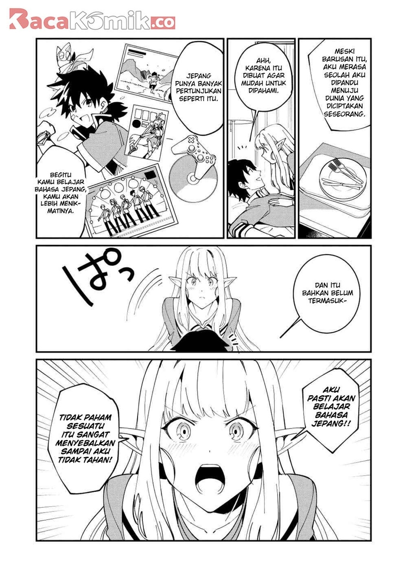 Nihon e Youkoso Elf-san Chapter 10 Bahasa Indonesia