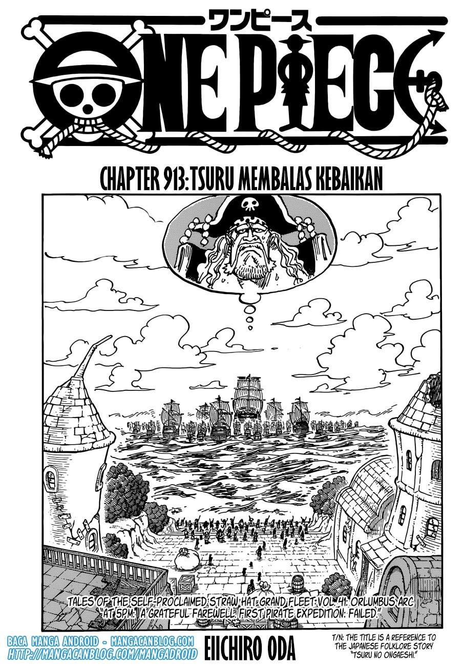 One Piece Chapter 913 Bahasa Indonesia