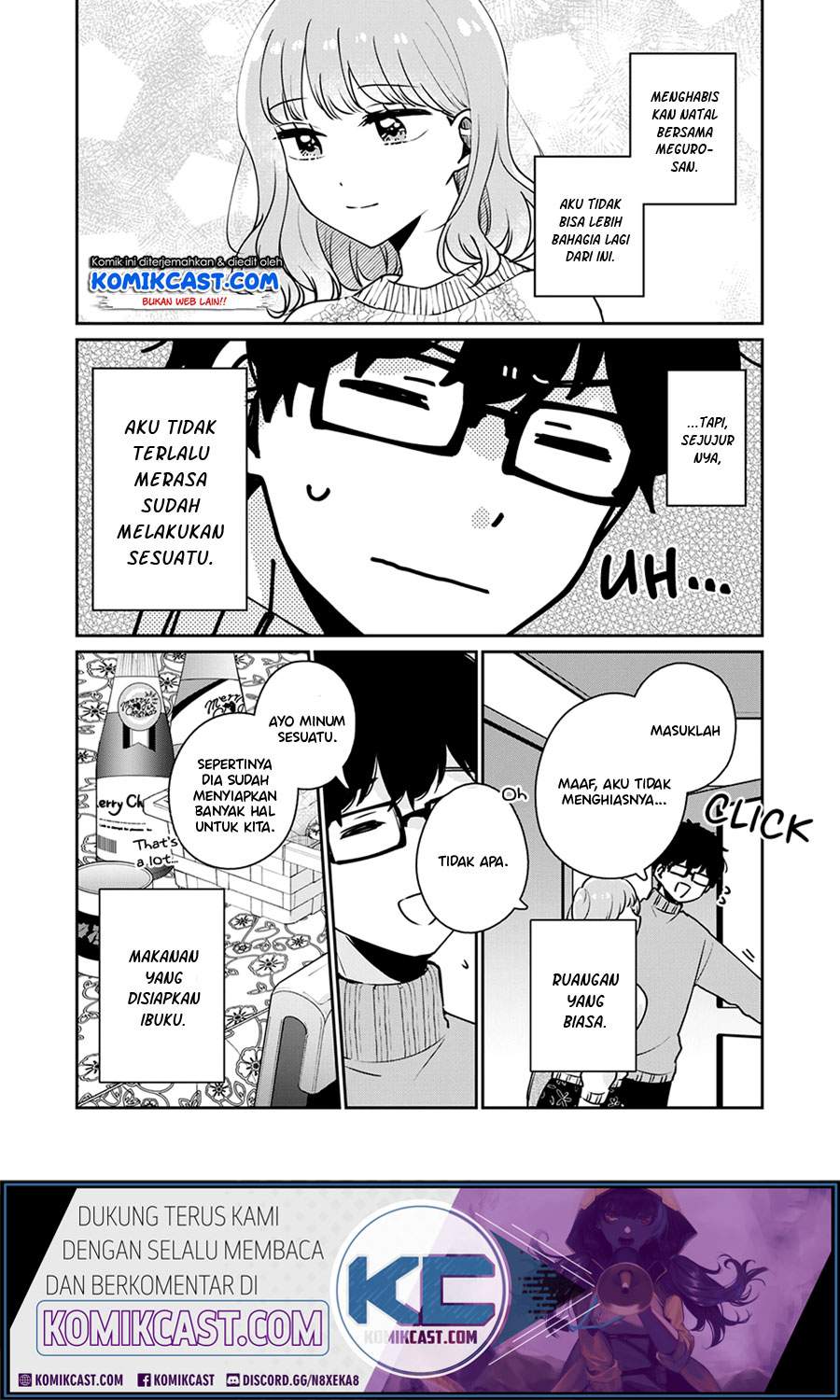 It’s Not Meguro-san’s First Time Chapter 38 Bahasa Indonesia