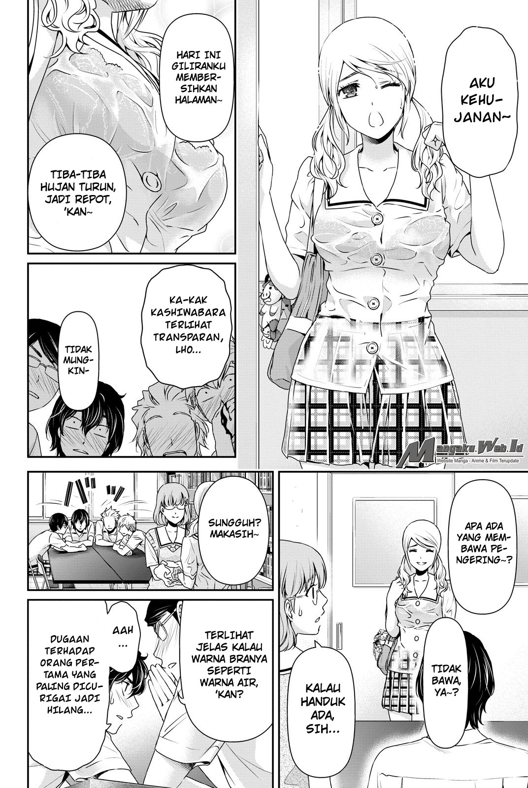 Domestic na Kanojo Chapter 91 Bahasa Indonesia