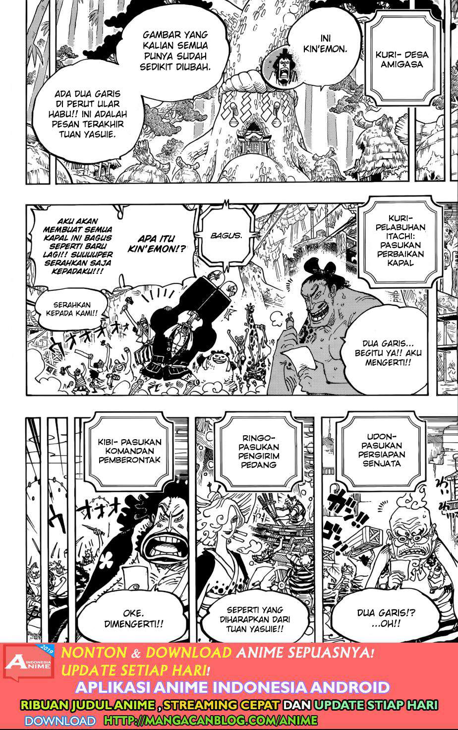 One Piece Chapter 954 Bahasa Indonesia