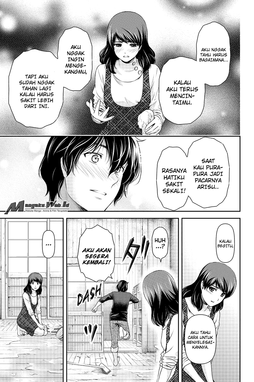 Domestic na Kanojo Chapter 127 Bahasa Indonesia