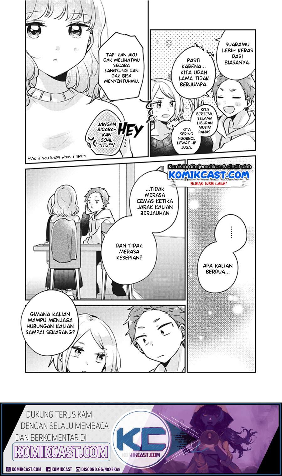 It’s Not Meguro-san’s First Time Chapter 26 Bahasa Indonesia