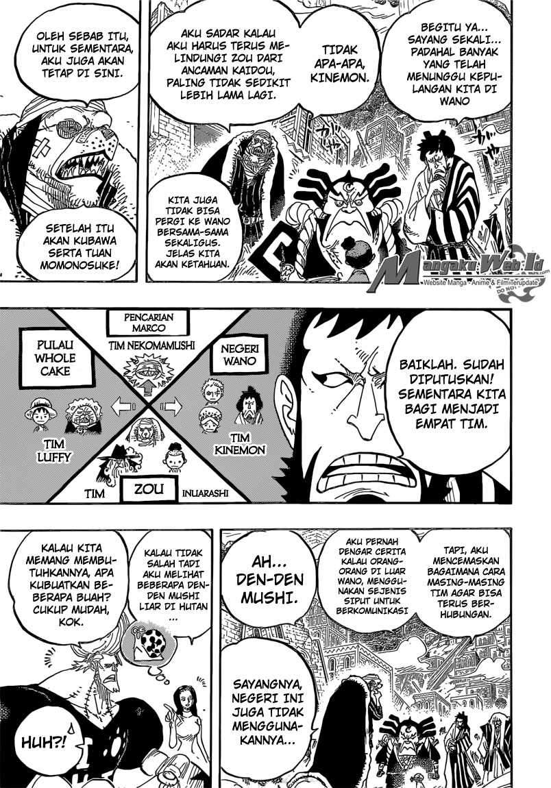 One Piece Chapter 822 Bahasa Indonesia