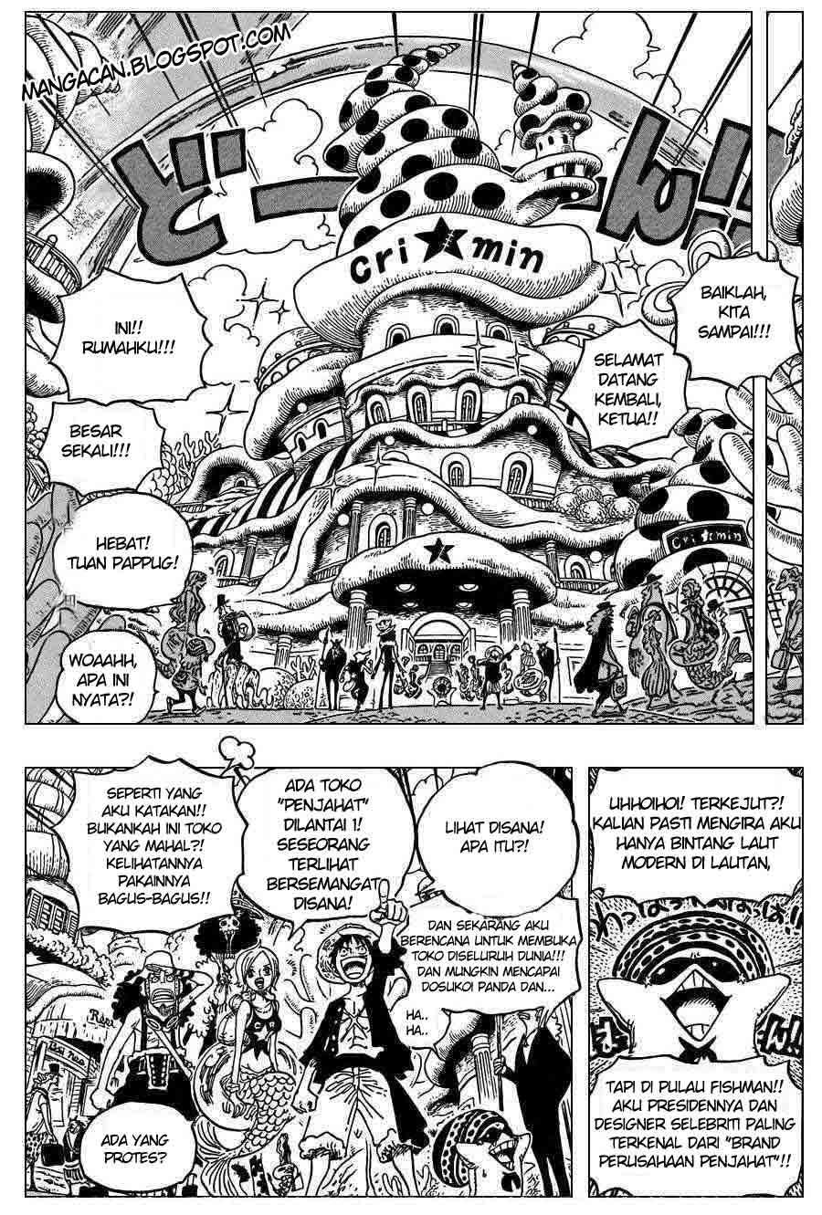 One Piece Chapter 611 Bahasa Indonesia