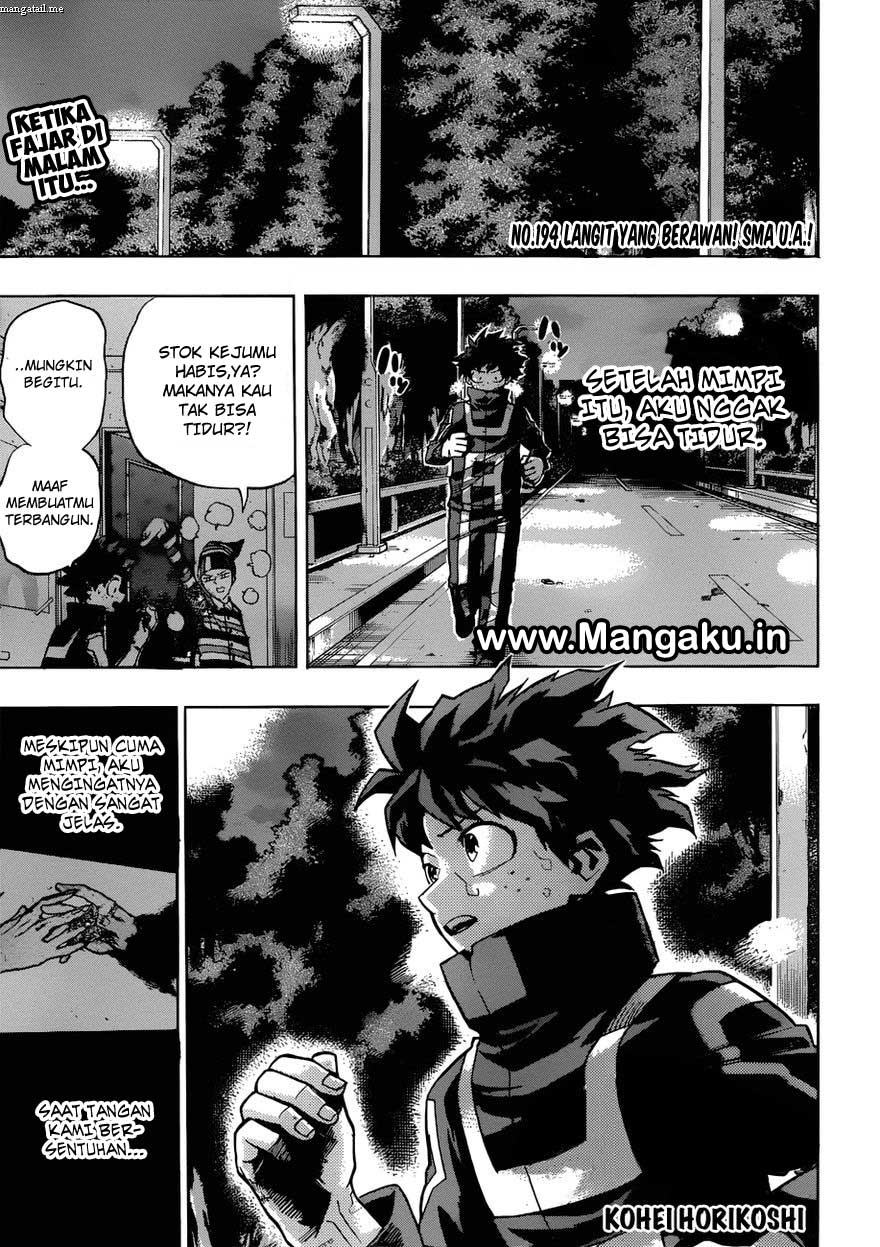 Boku no Hero Academia Chapter 194