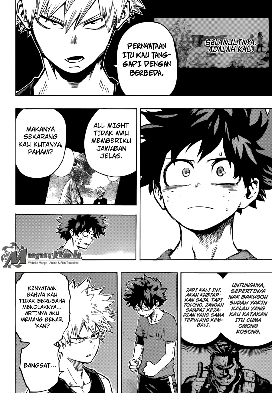 Boku no Hero Academia Chapter 117