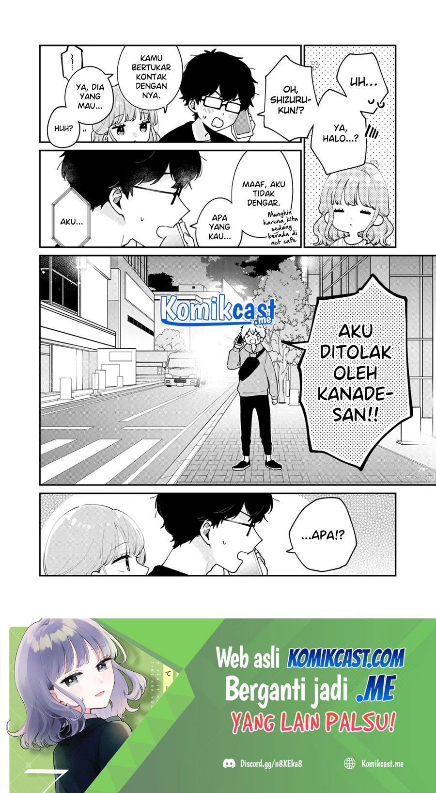 It’s Not Meguro-san’s First Time Chapter 57 Bahasa Indonesia