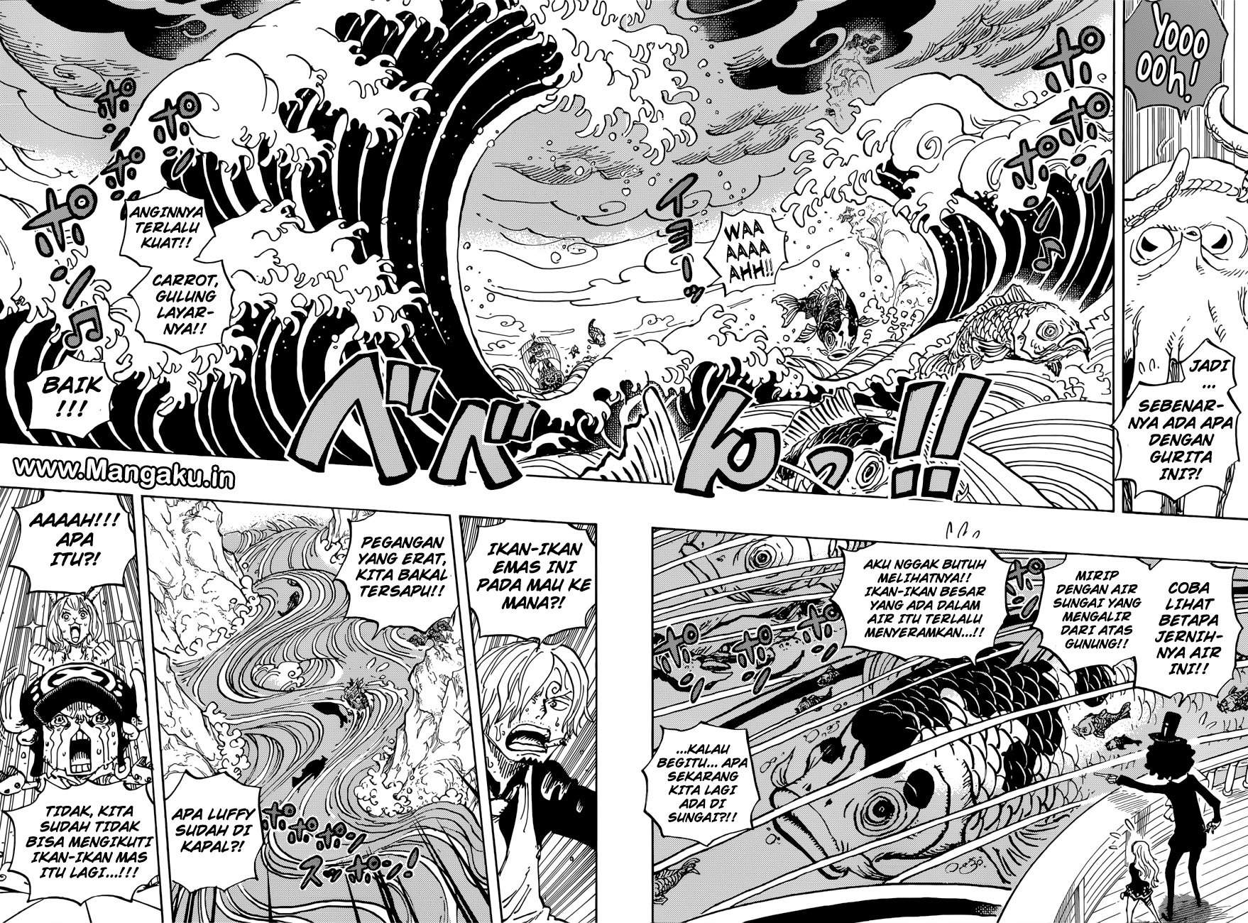 One Piece Chapter 910 Bahasa Indonesia