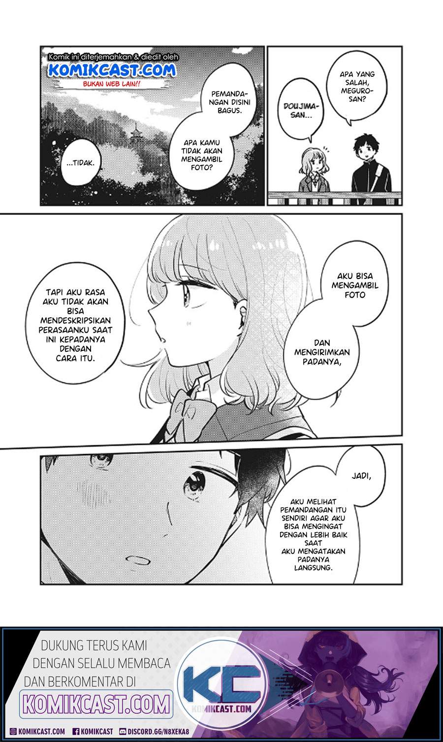 It’s Not Meguro-san’s First Time Chapter 29 Bahasa Indonesia