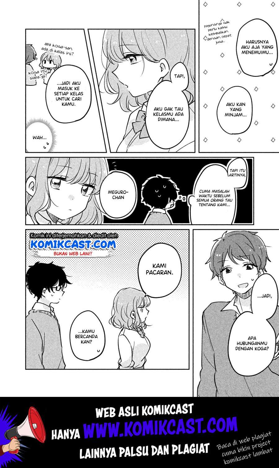 It’s Not Meguro-san’s First Time Chapter 06 Bahasa Indonesia