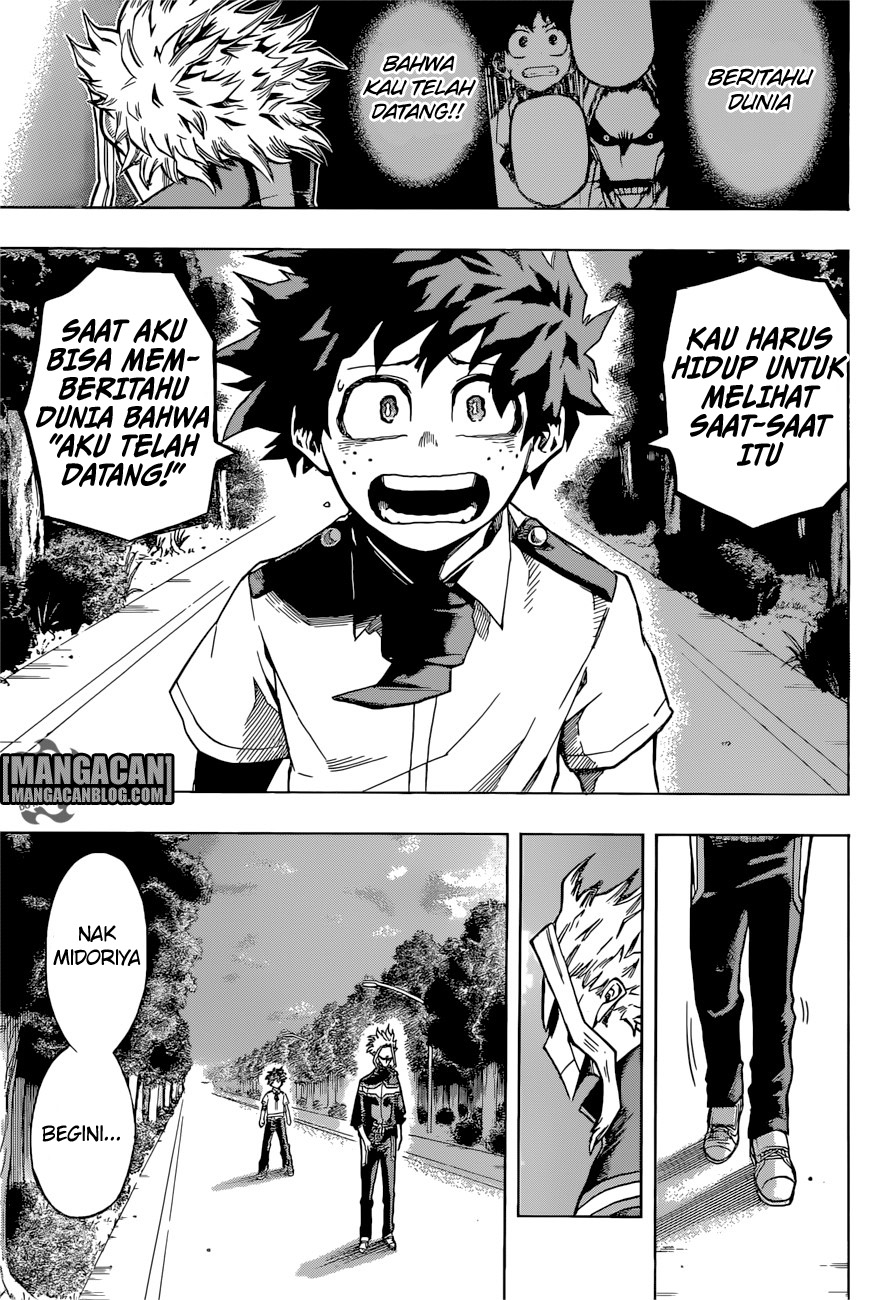 Boku no Hero Academia Chapter 131