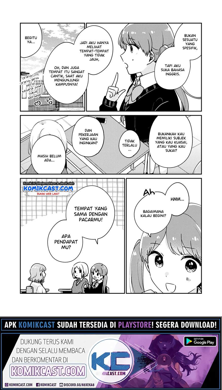 It’s Not Meguro-san’s First Time Chapter 40 Bahasa Indonesia