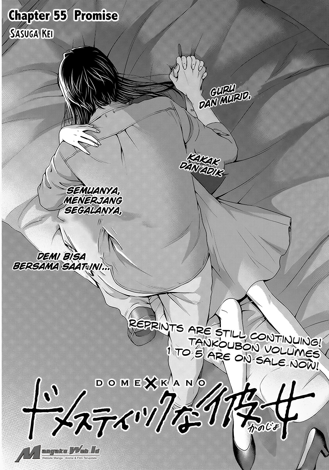 Domestic na Kanojo Chapter 55 Bahasa Indonesia