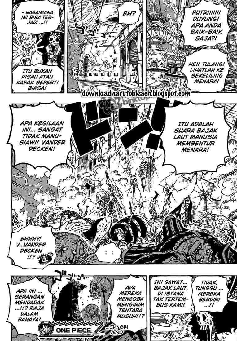 One Piece Chapter 614 Bahasa Indonesia