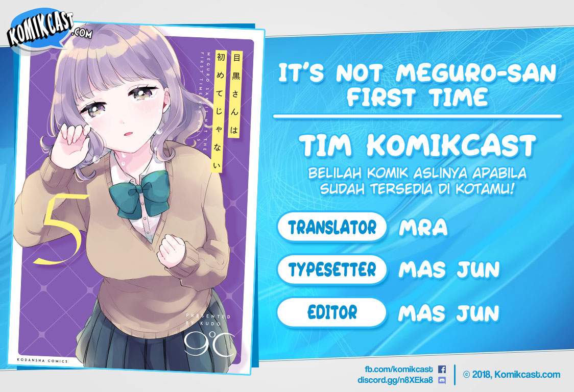 It’s Not Meguro-san’s First Time Chapter 36 Bahasa Indonesia