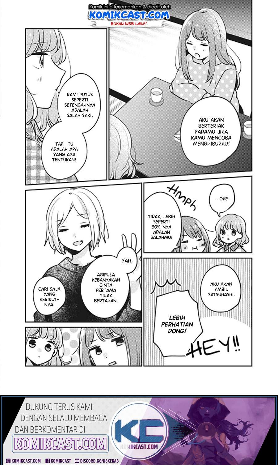 It’s Not Meguro-san’s First Time Chapter 30 Bahasa Indonesia