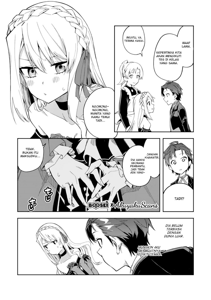 Akuyaku Reijou no Shitsuji-sama: Hametsu Flag wa Ore ga Tsubusasete Itadakimasu Chapter 2.2 Bahasa Indonesia