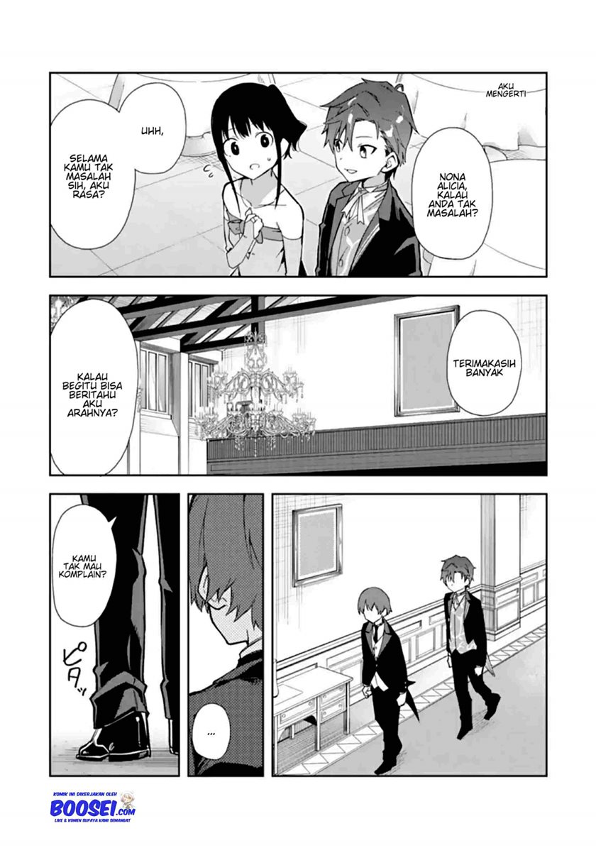 Akuyaku Reijou no Shitsuji-sama: Hametsu Flag wa Ore ga Tsubusasete Itadakimasu Chapter 12 Bahasa Indonesia