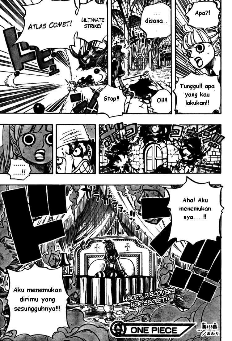 One Piece Chapter 465 Bahasa Indonesia