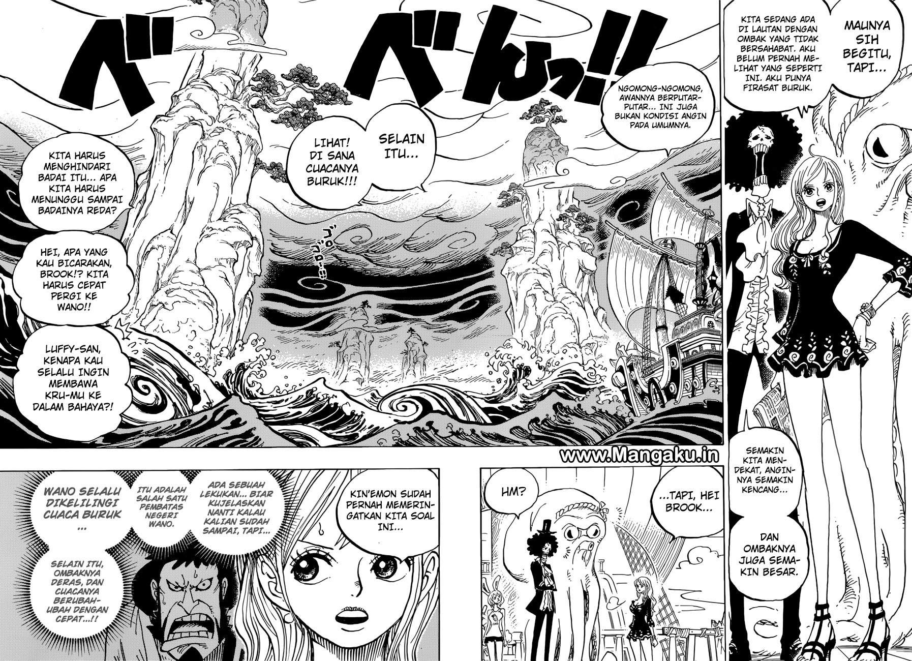 One Piece Chapter 910 Bahasa Indonesia