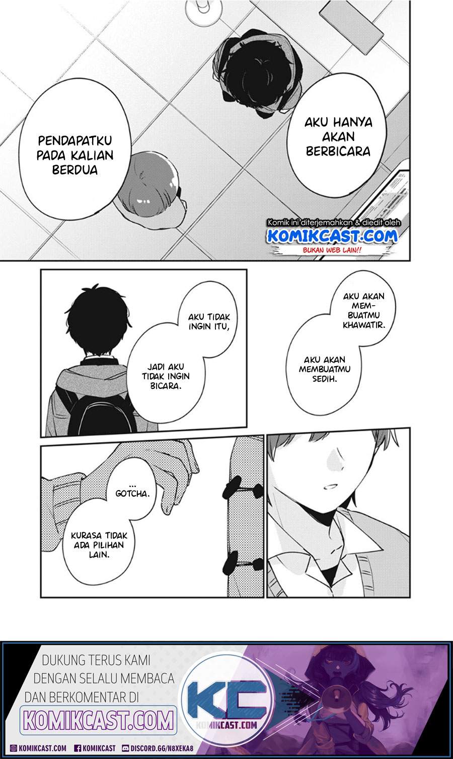 It’s Not Meguro-san’s First Time Chapter 37 Bahasa Indonesia