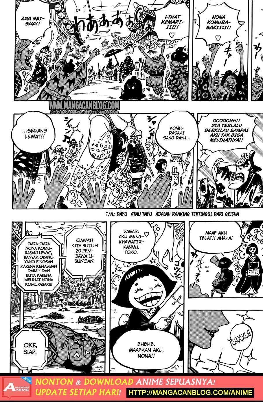 One Piece Chapter 927 Bahasa Indonesia