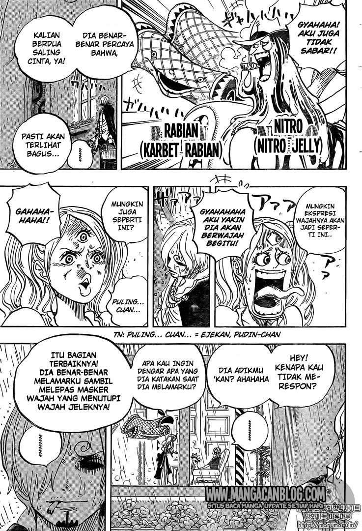 One Piece Chapter 851 Bahasa Indonesia