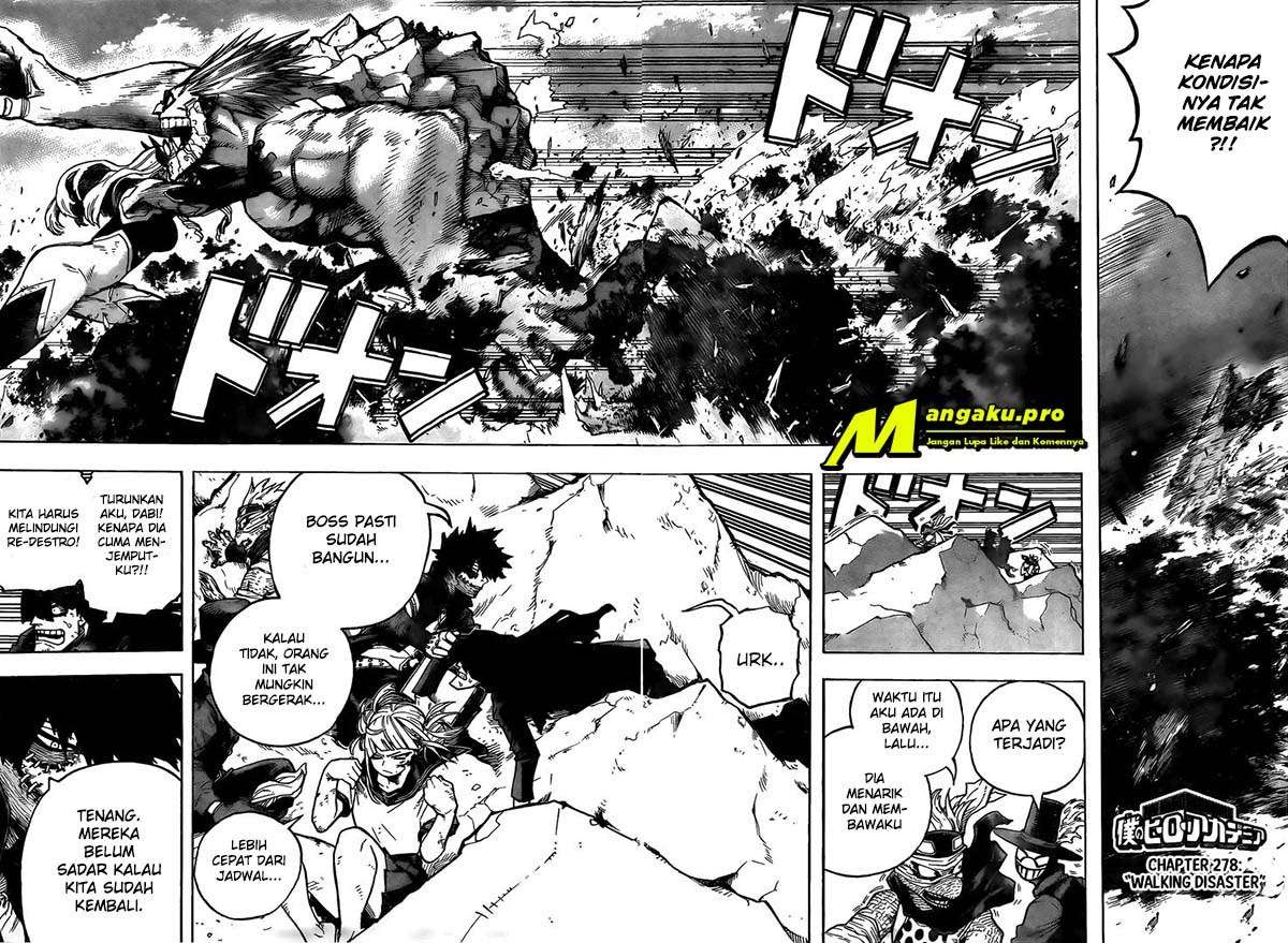 Boku no Hero Academia Chapter 278