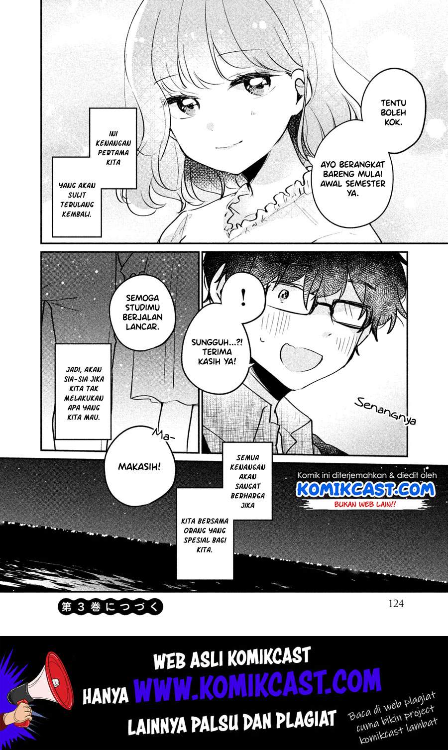 It’s Not Meguro-san’s First Time Chapter 17 Bahasa Indonesia