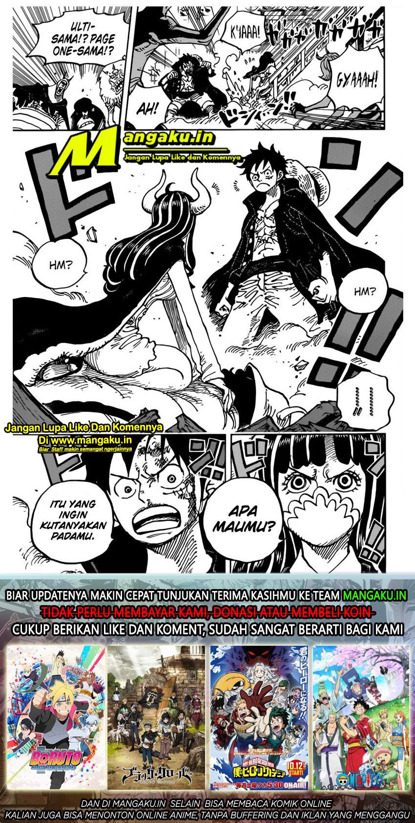 One Piece Chapter 982 Bahasa Indonesia