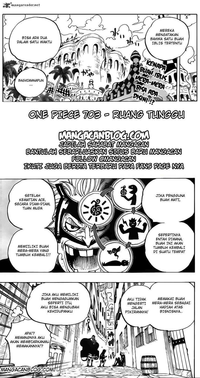One Piece Chapter 703 Bahasa Indonesia