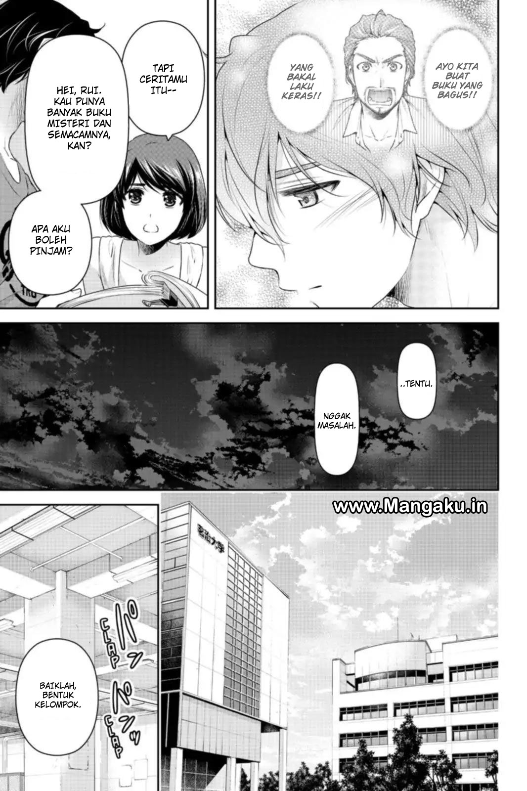 Domestic na Kanojo Chapter 163 Bahasa Indonesia