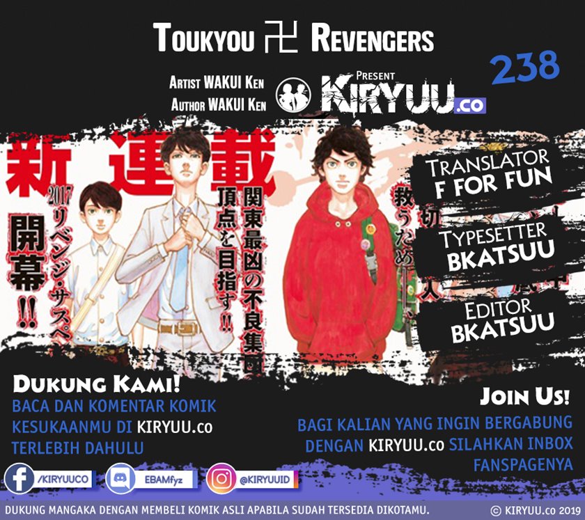 Tokyo Revengers Chapter 238 Bahasa Indonesia