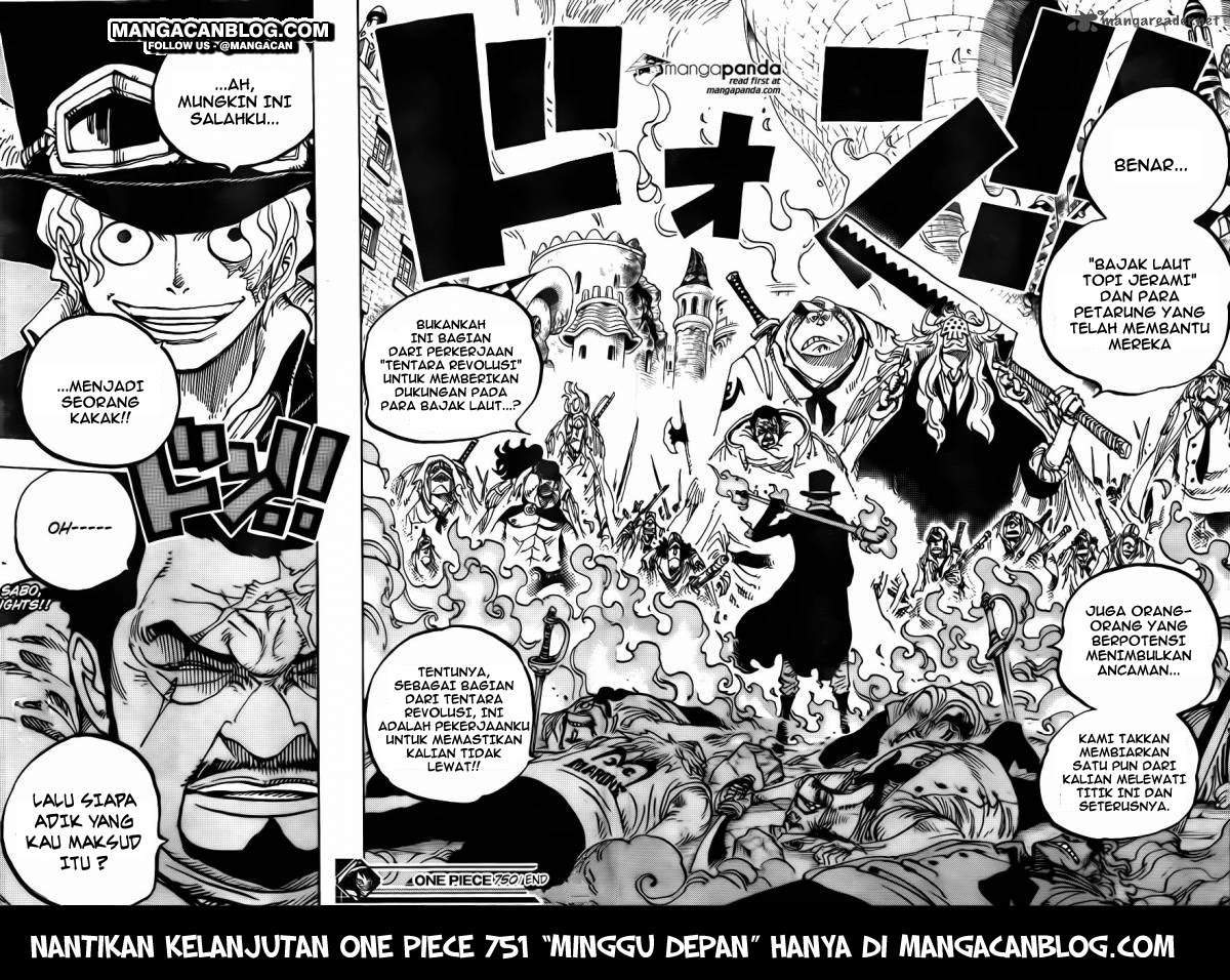 One Piece Chapter 750 Bahasa Indonesia