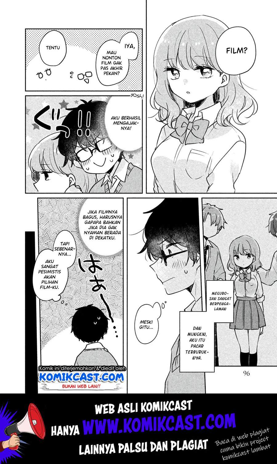 It’s Not Meguro-san’s First Time Chapter 08 Bahasa Indonesia