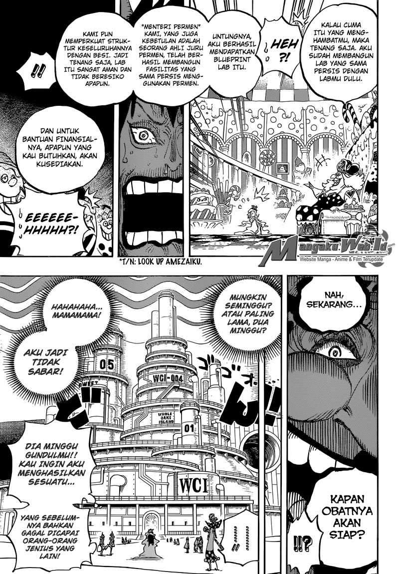 One Piece Chapter 834 Bahasa Indonesia