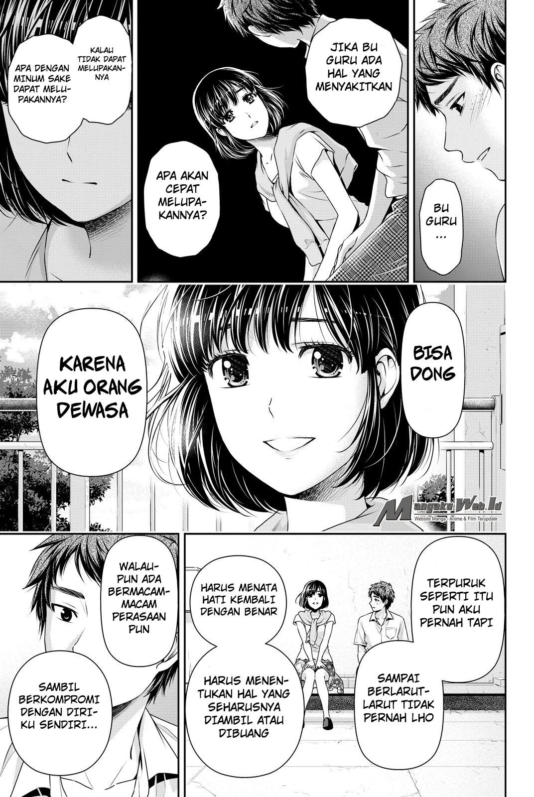 Domestic na Kanojo Chapter 92 Bahasa Indonesia