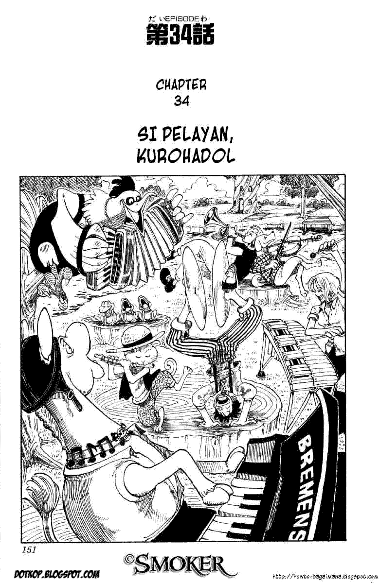 One Piece Chapter 034 Bahasa Indonesia