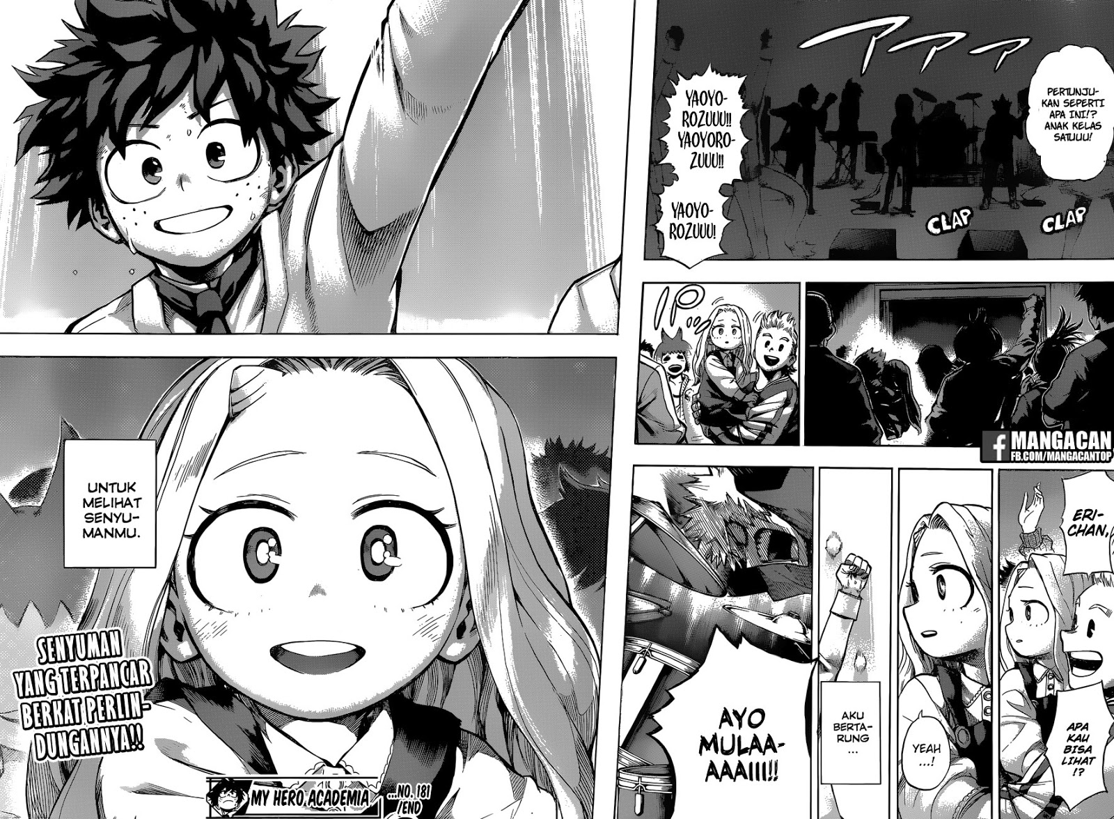 Boku no Hero Academia Chapter 181