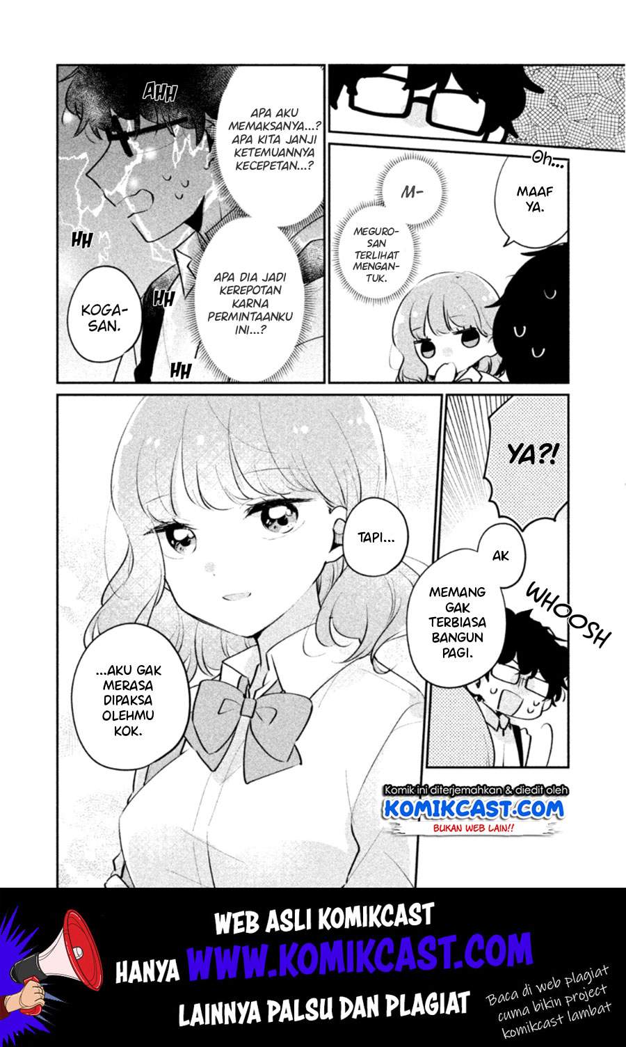 It’s Not Meguro-san’s First Time Chapter 18 Bahasa Indonesia