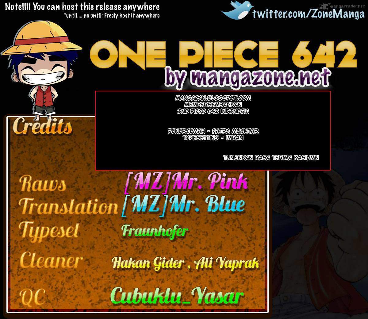 One Piece Chapter 642 Bahasa Indonesia