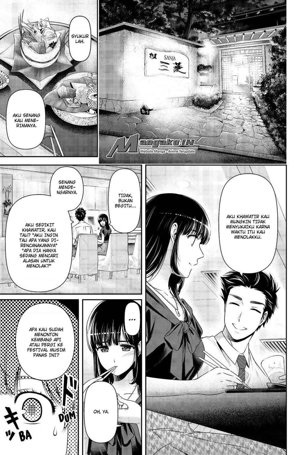 Domestic na Kanojo Chapter 173 Bahasa Indonesia