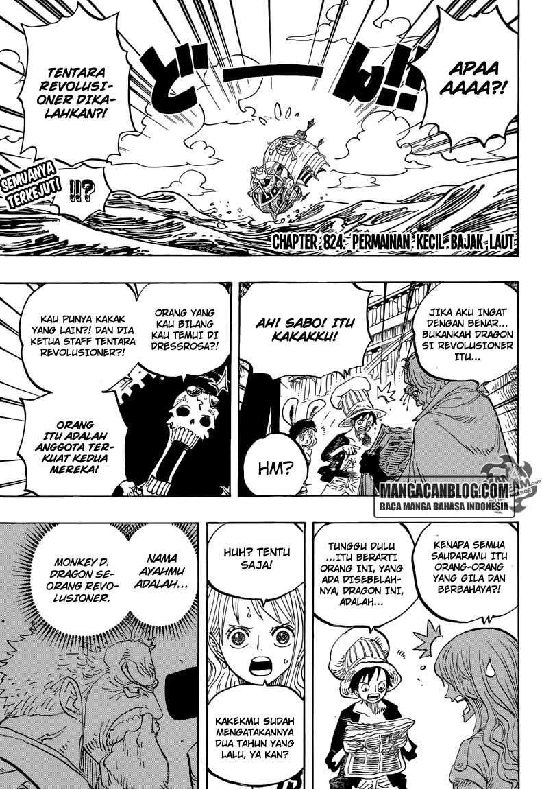 One Piece Chapter 824 Bahasa Indonesia