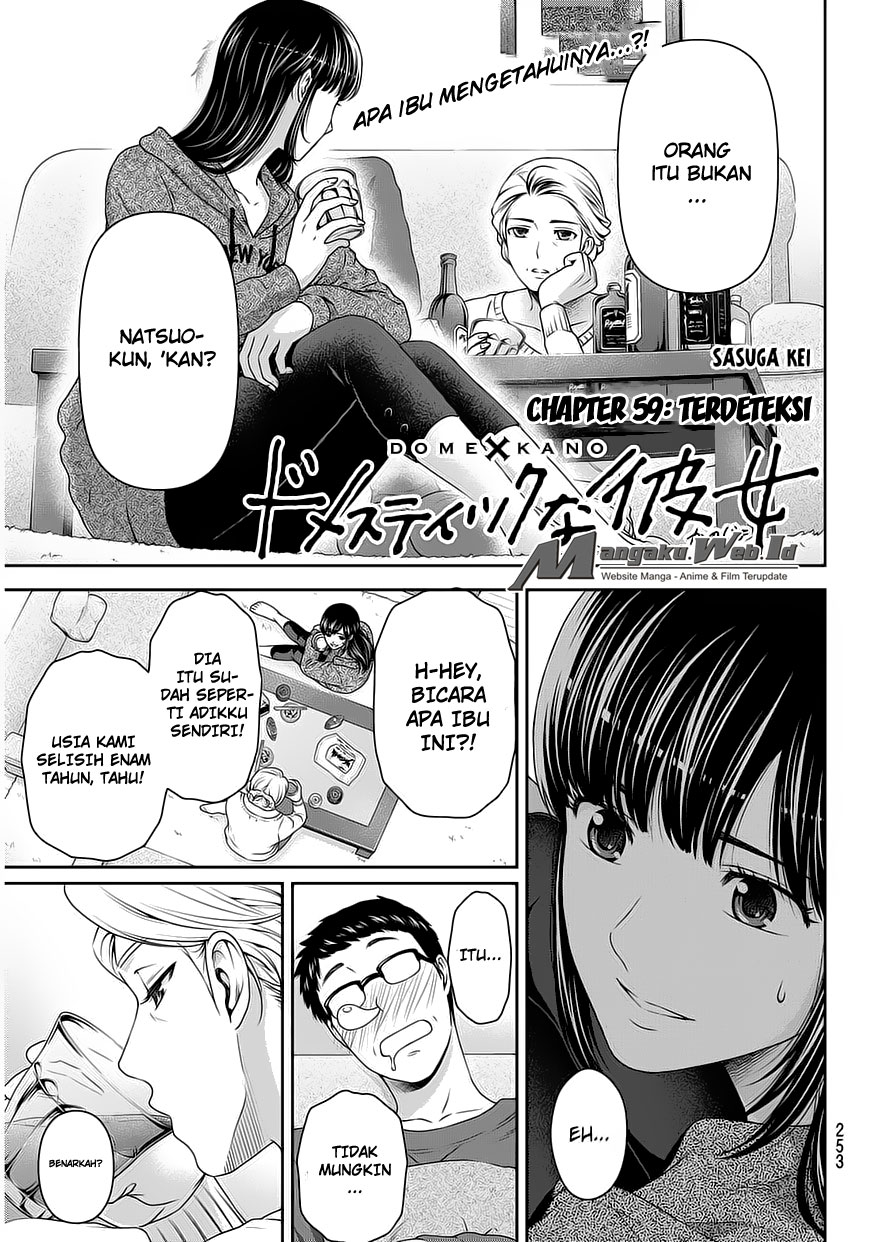 Domestic na Kanojo Chapter 59 Bahasa Indonesia