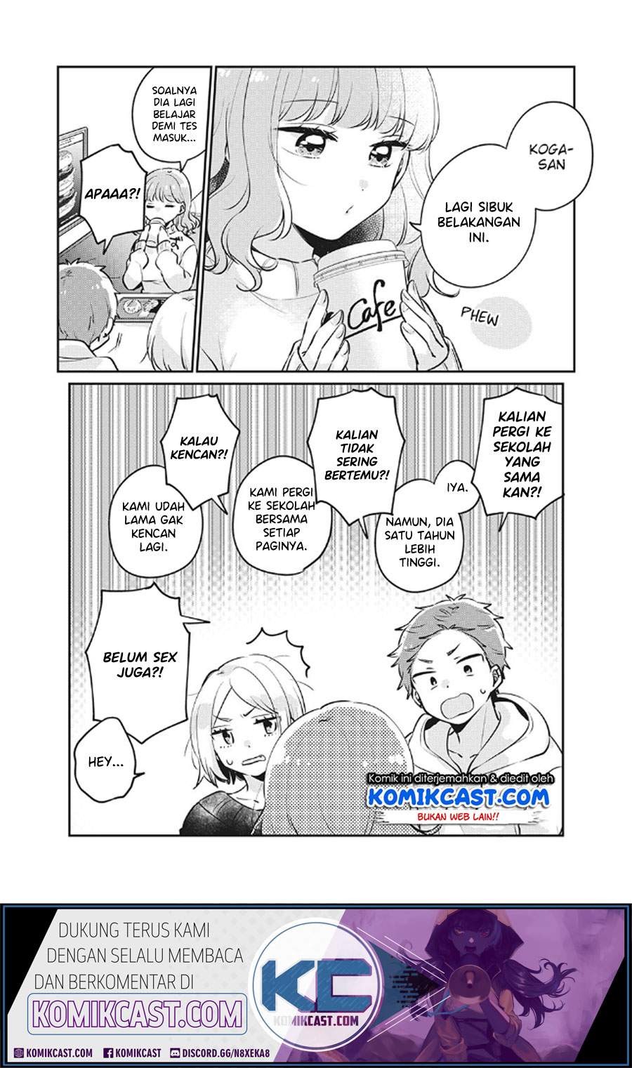 It’s Not Meguro-san’s First Time Chapter 26 Bahasa Indonesia