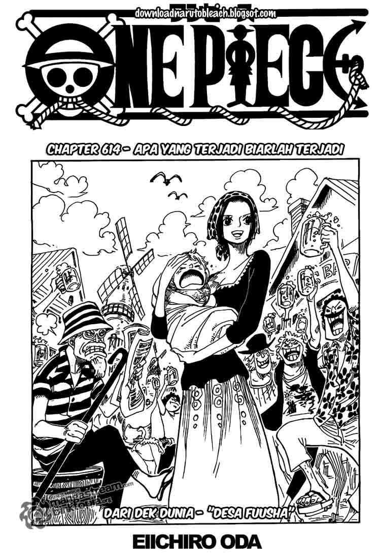 One Piece Chapter 614 Bahasa Indonesia